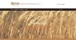 Desktop Screenshot of nexuskourakou.com